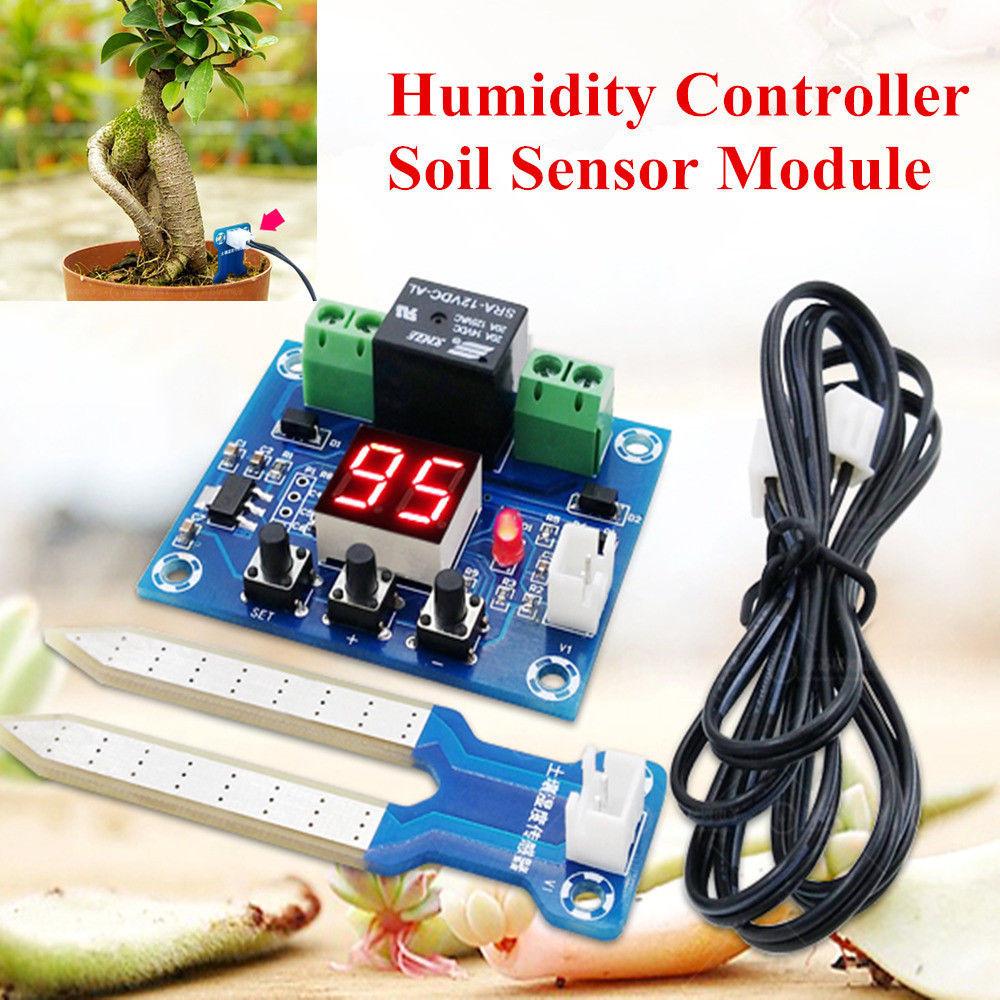XH-M214 12V Soil Humidity Sensor Irrigation System Automatic Watering Module MW 