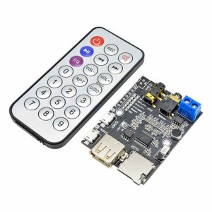 1Set USB 5V WMA+WAV+MP3 Three Decoder Board Audio Amplifier Player Decoding Module Support Remote Controller U-Disk TF Card