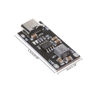 Type C USB C Input High Current 3A 5V To 4.2V 4.35V Polymer Ternary Lithium Battery Fast Charging Board IP2312 Electronic Tool