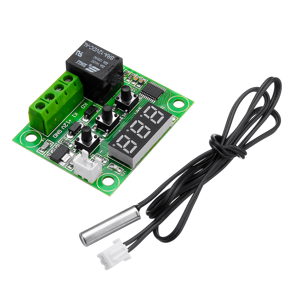 5V Digital Temperature Controller Thermostat Switch with NTC Waterproof Sensor 