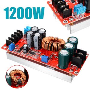 1200W 20A DC Converter Boost Power Supply Module Step-up In 8-60V 12-83V