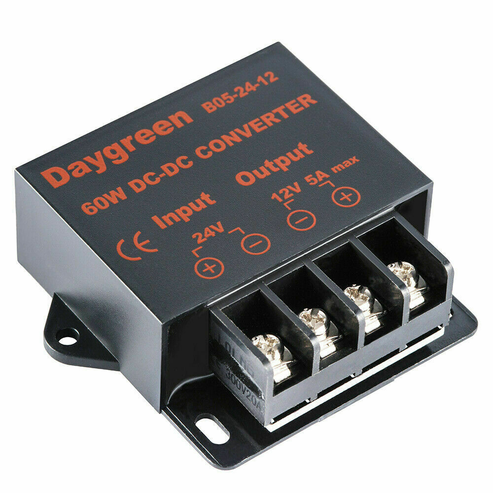 DC-DC 24V to 12V 5A Converter Step Down 