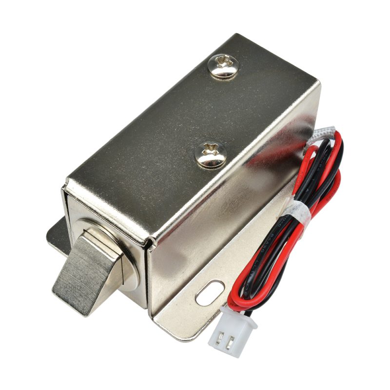 Electric Solenoid Lock DC 12V Tongue Upward Assembly for Door Cabinet Drawer 