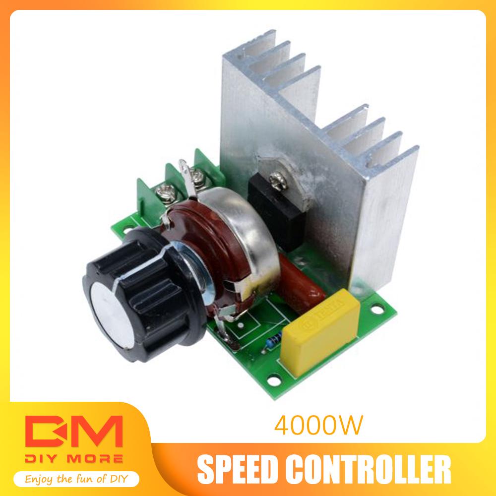 4000W 220V AC SCR Motor Speed Controller Module Voltage Regulator Dimmer U9Z1 