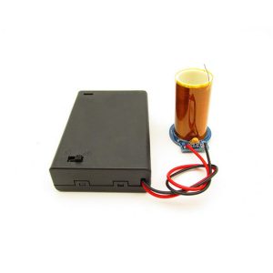 Mini Tesla Coil Kit Module Battery Powered for Kids DIY Projects