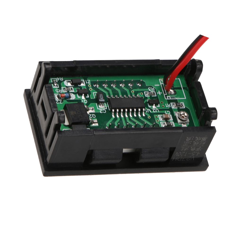 0.56" DC4.5/4.7/5V-30V Voltmeter LED Panel 2/3 Wire Display Volt Voltage Meter 