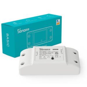 SONOFF Basic R2  Wifi Switch Works with Alexa for Google Home Timer 10A/2200W Wireless Remote Switch for Android/ APP Control for Electric Appliances Universal Smart Home Automation Module