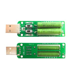 USB Charge Current Detection load Testing instrument 3A/2A/1A Discharge Aging Resistance USB Power Adapter