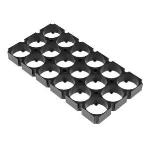 3x6 Cell 18650 battery holder Batteries Spacer Radiating Shell Plastic Heat Holder Bracket DIY Kit