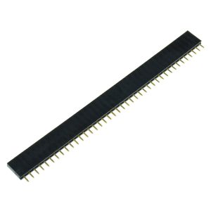 In Stock Fast Dispatch Female Header 40pin 2.54mm Single Row Straight Female Header Strip PBC