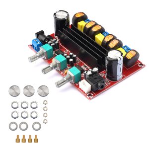 DC 12V-24V 2 Channel TPA3116 Digital Audio Amplifier Board TPA3116D2 Subwoofer Speaker Power Amplifier with 2*50W 100W