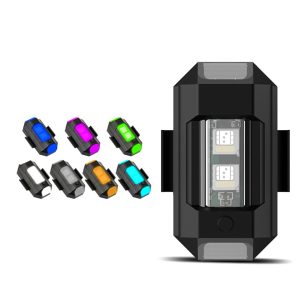 Car Flashing Lights RC Drone Aircraft Warning Lamp Motorcycle Strobe Lights LED Flash Position Wireless Light DIY Parts