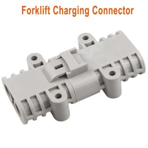 Pair Of FOR Anderson 50 Amp 600V 6 AWG Grey Forklift Cable Power Connectors Plug Solar Panel Wire Connector Envio Gratis Kway