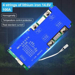 BMS 4S DC14.6V 8S 24V 100A LiFePO4 Battery Balance Charge Board Equalizer NTC Temperature Protection Equalizador