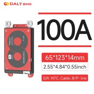 DALY HARDWARE BMS with NTC Lifepo4 15S 48V 100A LFP K SERIES