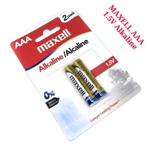MAXELL LR03 AAA 1.5V Long Lasting Original Alkaline Battery - 2 Pcs Pack