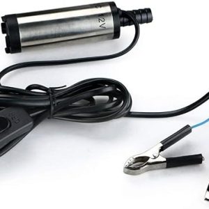 12V 38mm Stainless Steel Submersible Pump Water Oil Diesel Fuel Transfer Pump for Car Oil Liquid Diesel Fuel Water Pump Transfer Pump 12V Water Pump