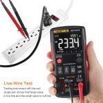 Accreate ANENG Q1 True-RMS Digital Multimeter Button 9999 Counts with Analog Bar Graph XI(Not Including Battery)(FFF2142)