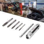 Drill Tap Adjustable T-Handle Ratchet Tap Holder Wrench Metal Drills Tools for Cutting Outer Internal Thread Set Plug Tap