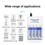 AA/AAA Rechargeable Battery Anti-oxidation High Capacity Large Battery Capacity Smart Battery Charger Set for Toys
