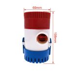 Bilge pump drain kit 12v 1100GPH water pump used in boat seaplane motor homes houseboat water submersible water pump