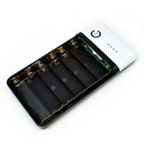 AILI DExchangeable Cell Power Bank Case For 6Pcs 18650