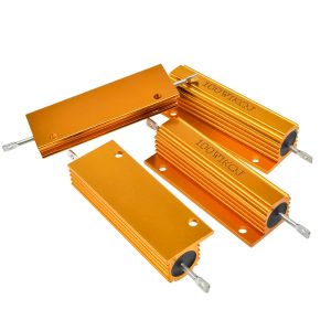 diymore Aluminum Power Metal Shell Case Wirewound Resistor 100W 0.01-100K 0.1R 0.5R 1R 2R 4R 6R 8R 10R 20R 1KΩJ ohm Resistor