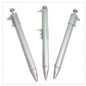 Stylish Measurement Pen Silver Colour, Normal Refill Set of 3
