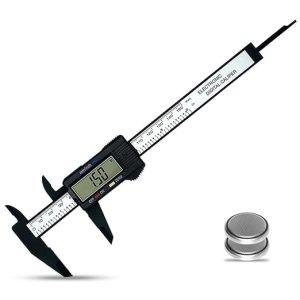 Digital Vernier Caliper 6 Inch - Electronic Gauge Micrometer With LED Screen