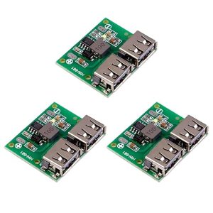 Dual Output USB DC Step Down Converter 9V 12V 24V to 5V 3A Power Buck Converter Voltage Regulator DIY Car Charger Modules