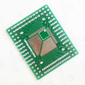 QFP/TQFP/LQFP/FQFP 32/44/64/80/100 LQF SMD to DIP Adapter PCB Board