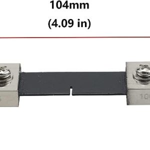 100A 75mV FL-2 class 0.5 DC Current Shunt Resistor