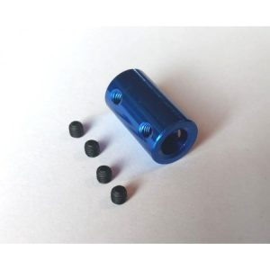 Aluminum 5mm to 8mm Shaft Coupling Joint Connector 5x8mm Clamp Universal Joint Stepper Motor Coupler For CNC 3D Printer
